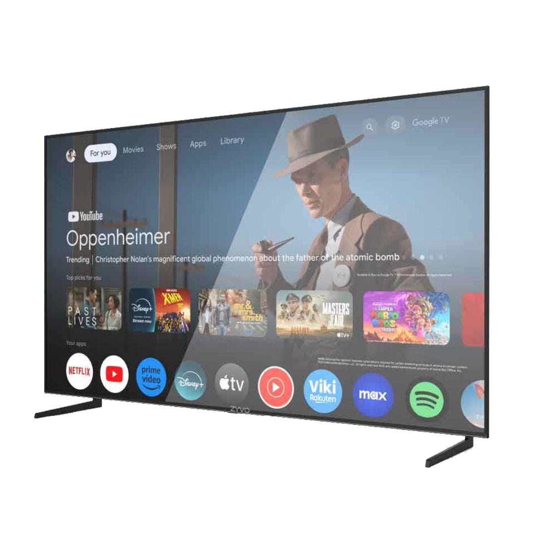 Zyvo 65 Inch 4K UHD Smart TV | webOS | Magic Remote | HDR10+ | AI Features | Dolby Audio | 2GB RAM, 16GB ROM | 2 Years On-Site Warranty