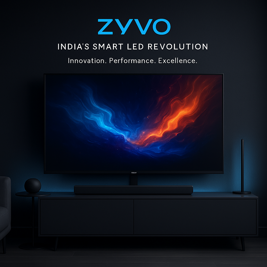 Zyvo 65 Inch 4K UHD Smart TV | webOS | Magic Remote | HDR10+ | AI Features | Dolby Audio | 2GB RAM, 16GB ROM | 2 Years On-Site Warranty